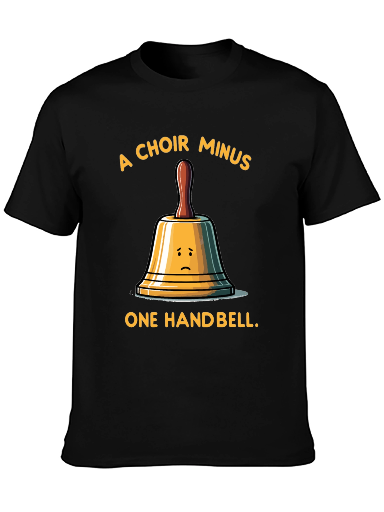 Funny Choir Handbell Graphic T-Shirt