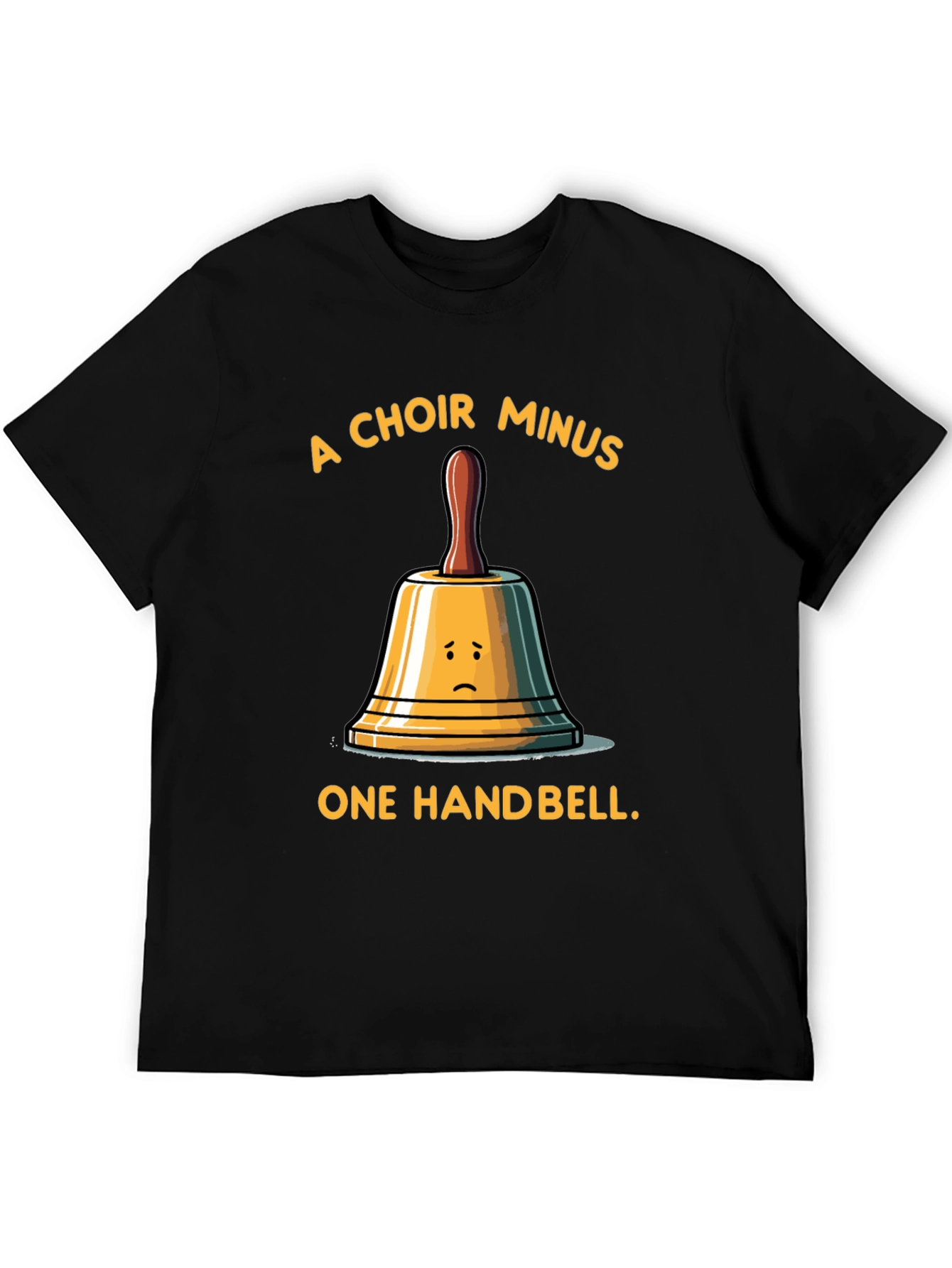 Funny Choir Handbell Graphic T-Shirt