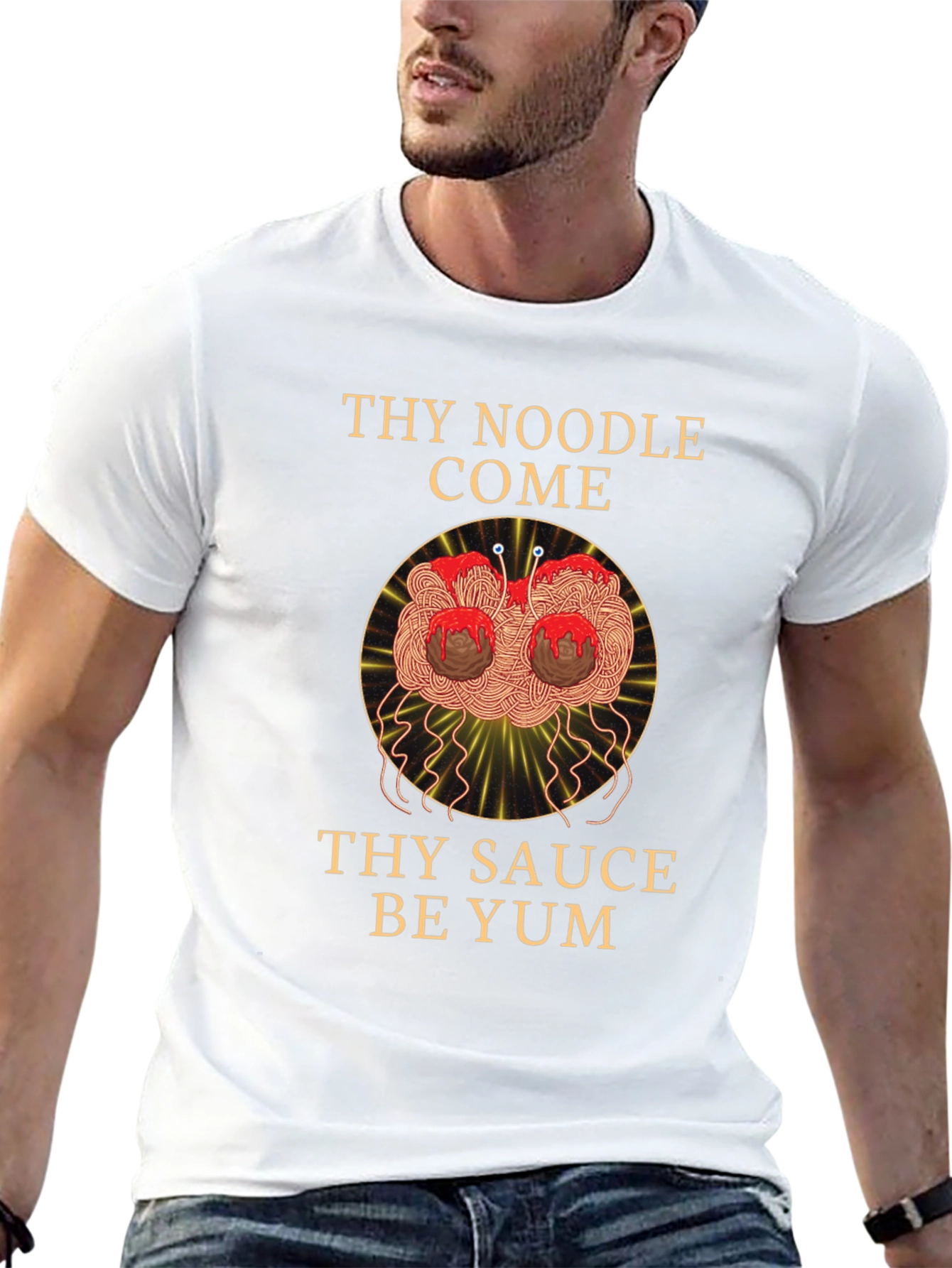 Noodle Come Sauce Yum T-Shirt