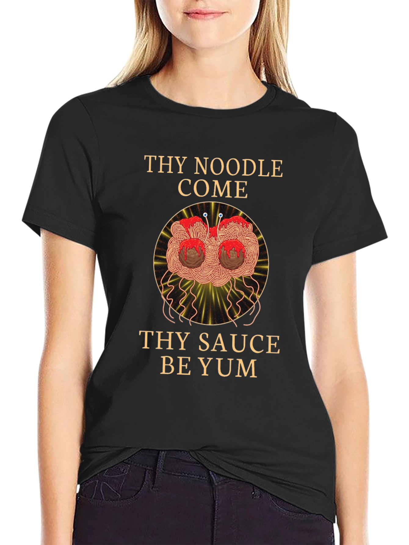 Noodle Come Sauce Yum T-Shirt