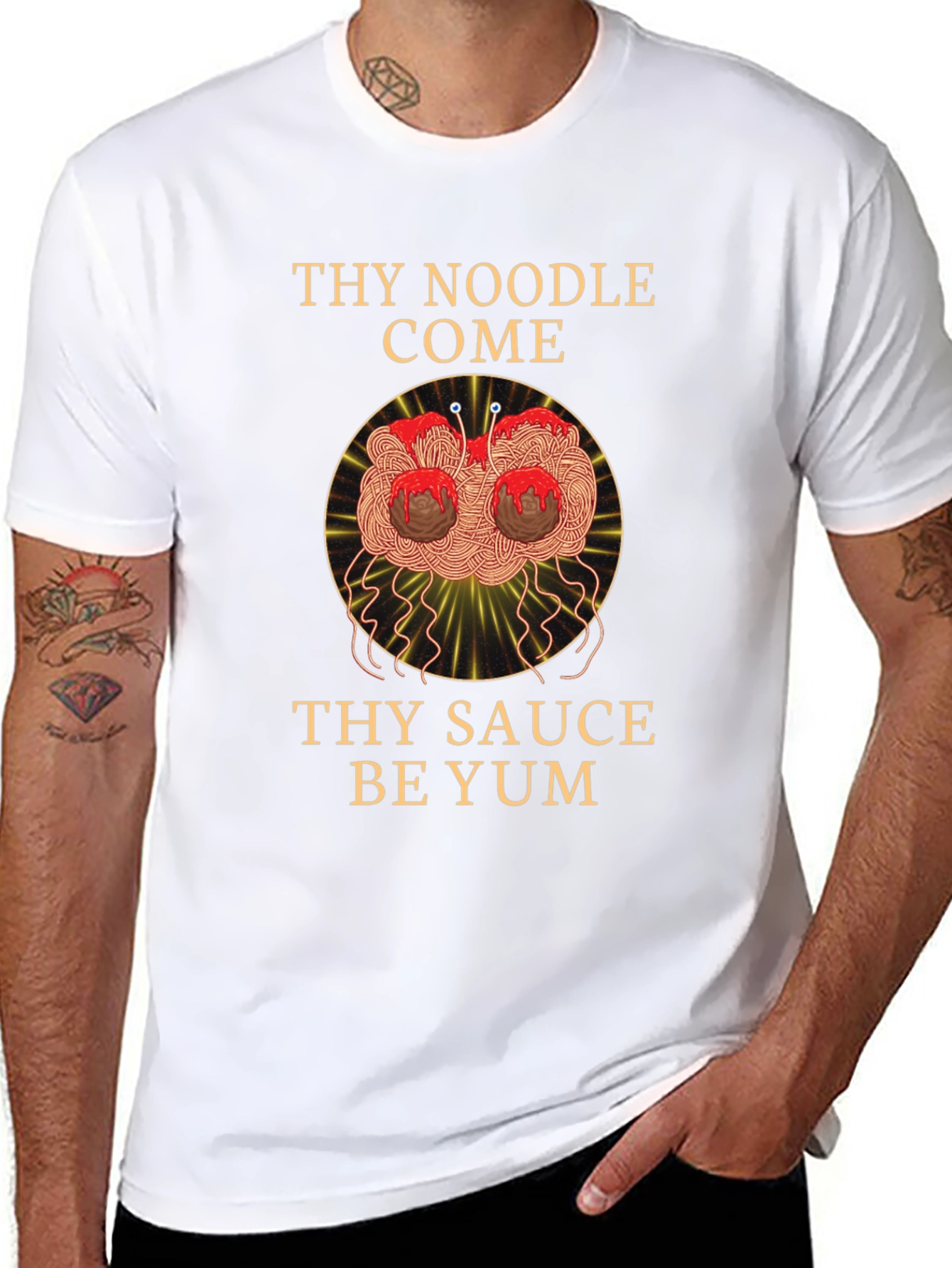 Noodle Come Sauce Yum T-Shirt