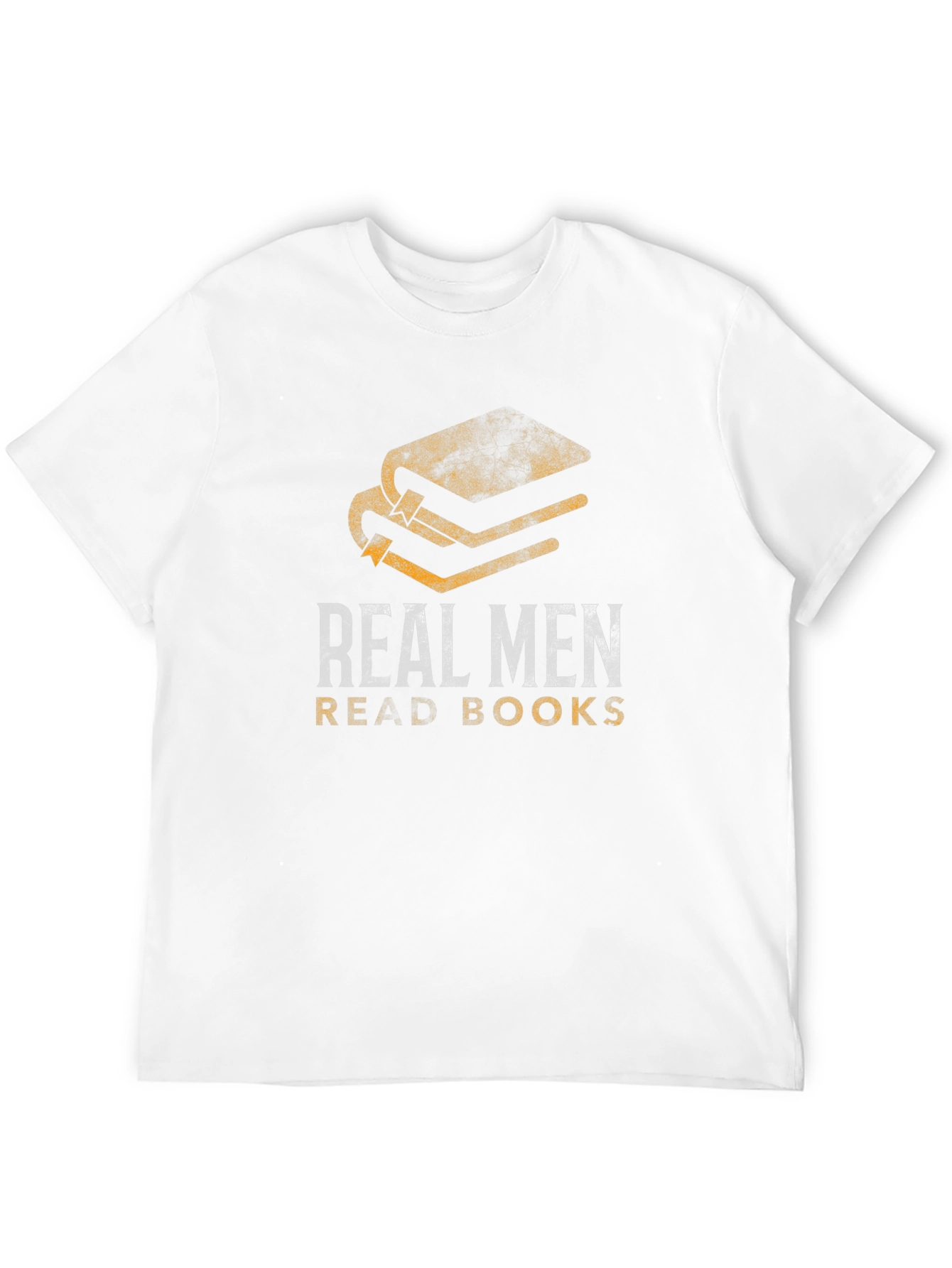 Real Men Read Books Graphic Tee - Black Cotton
