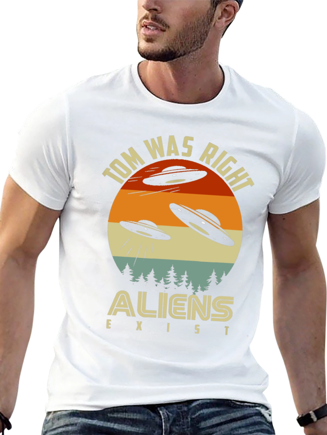 Tom Was Right Aliens Exist Graphic T-Shirt