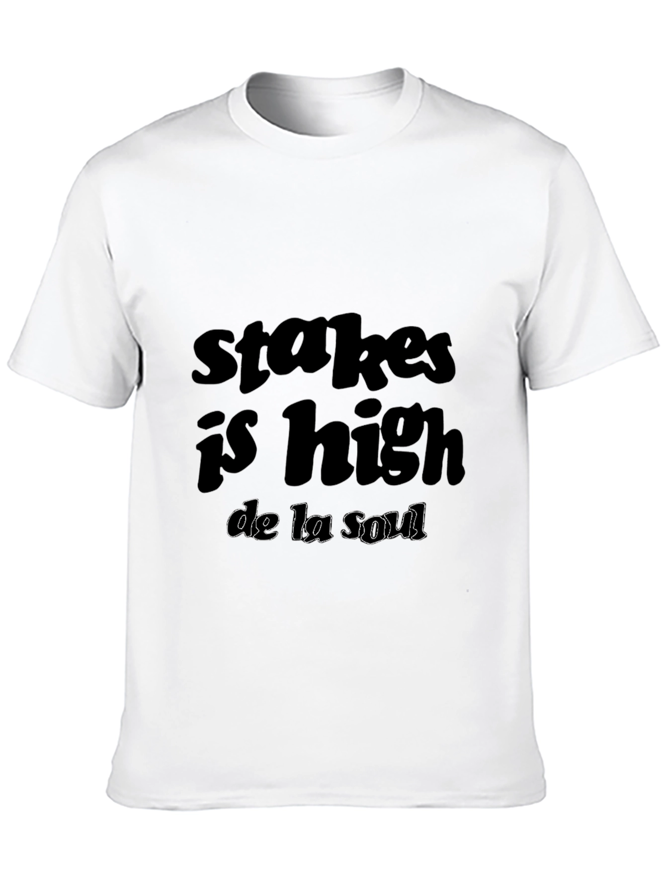 Stakes is High De La Soul Black T-Shirt