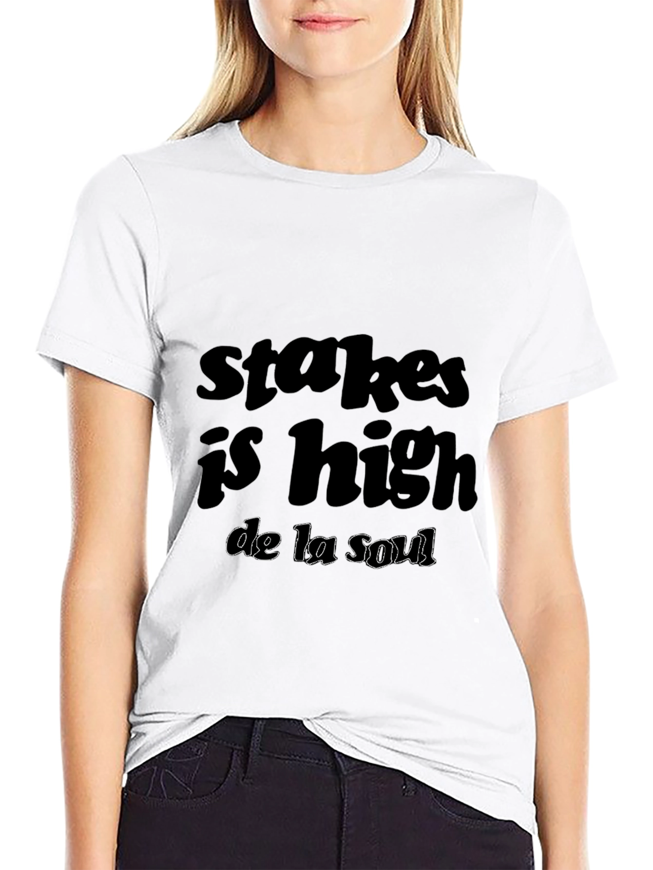 Stakes is High De La Soul Black T-Shirt