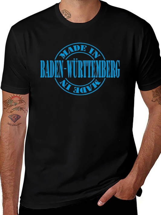 Baden-Württemberg Made In Black T-Shirt