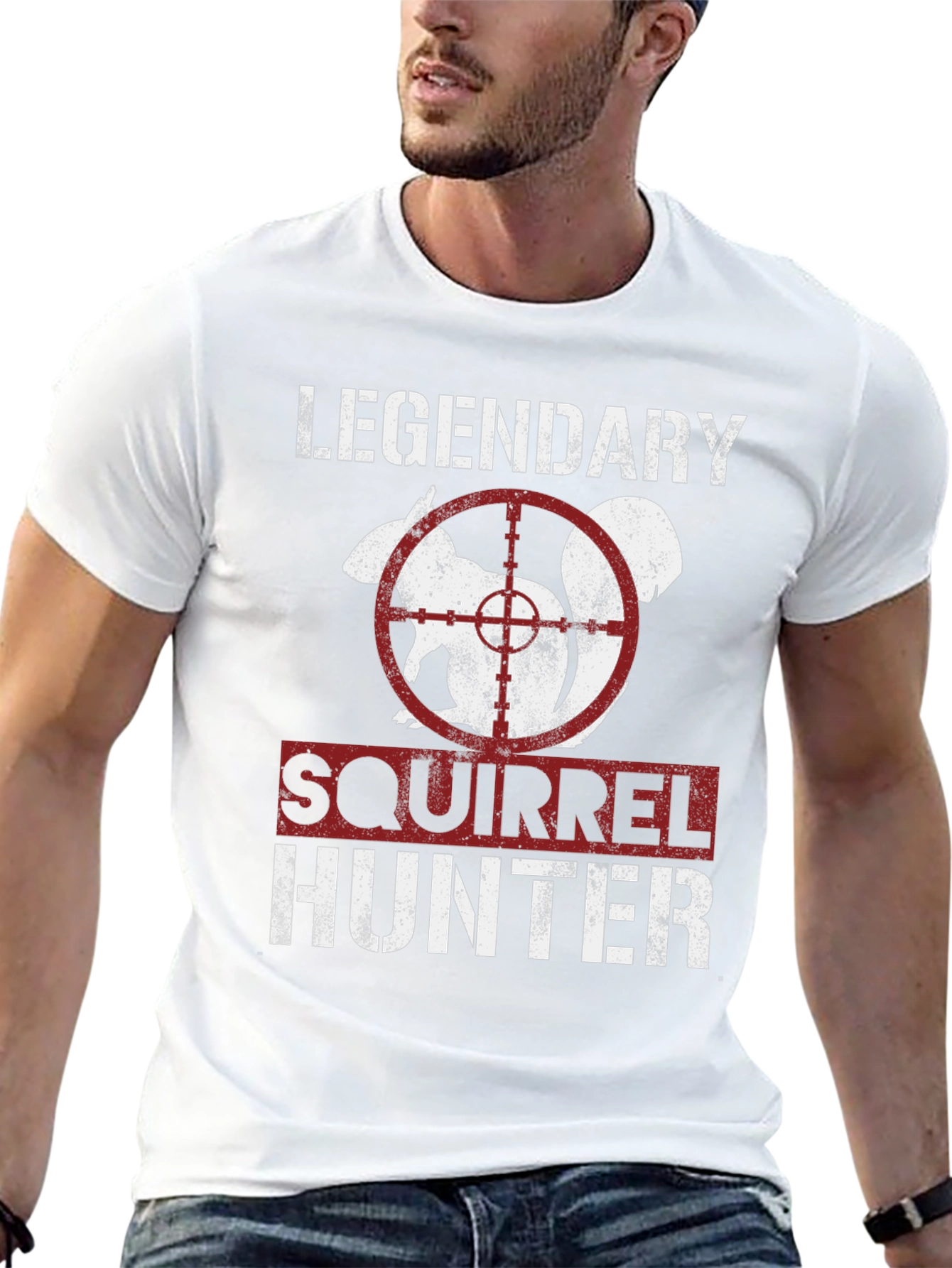 Legendary Squirrel Hunter Graphic Tee