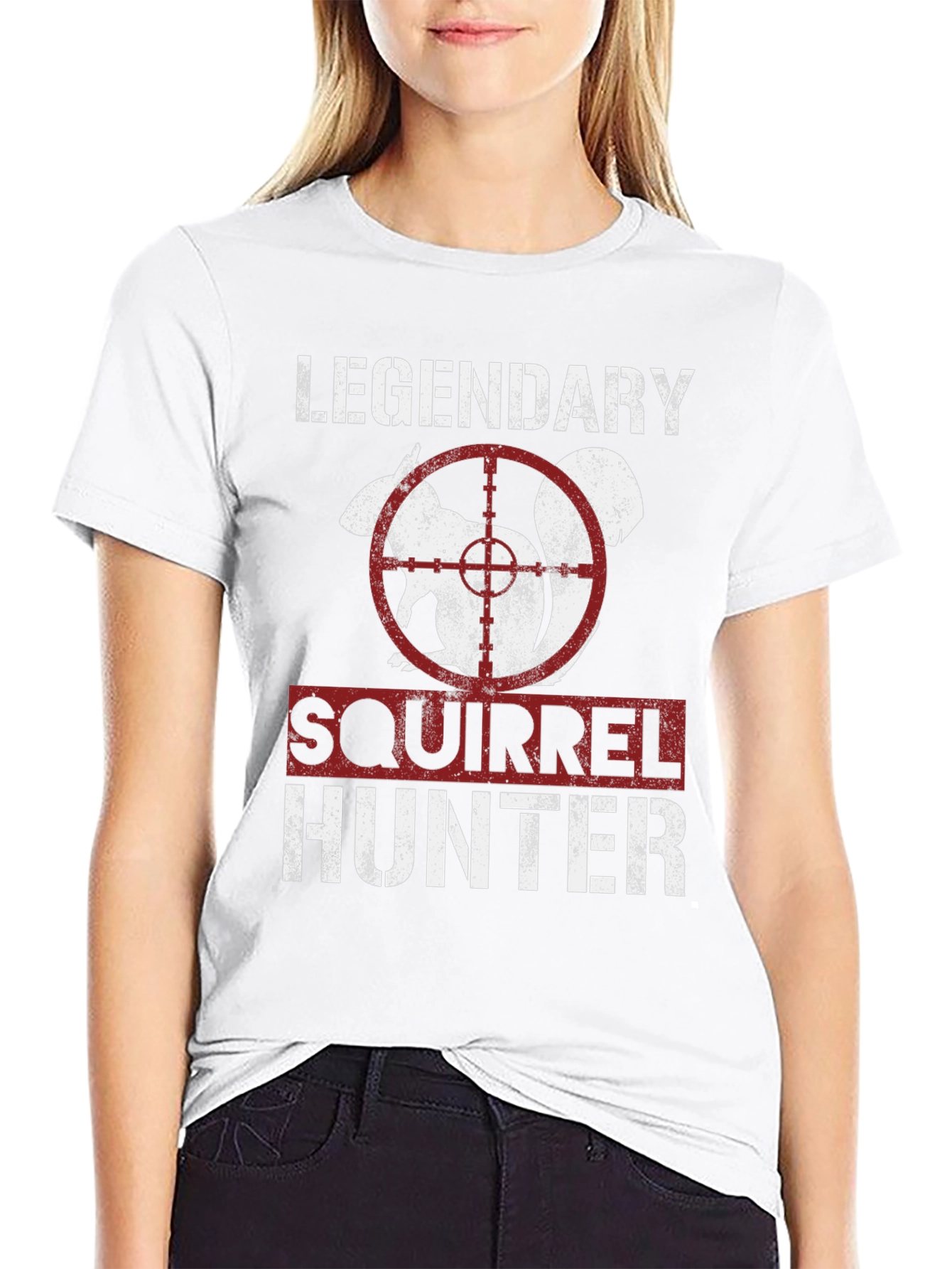 Legendary Squirrel Hunter Graphic Tee