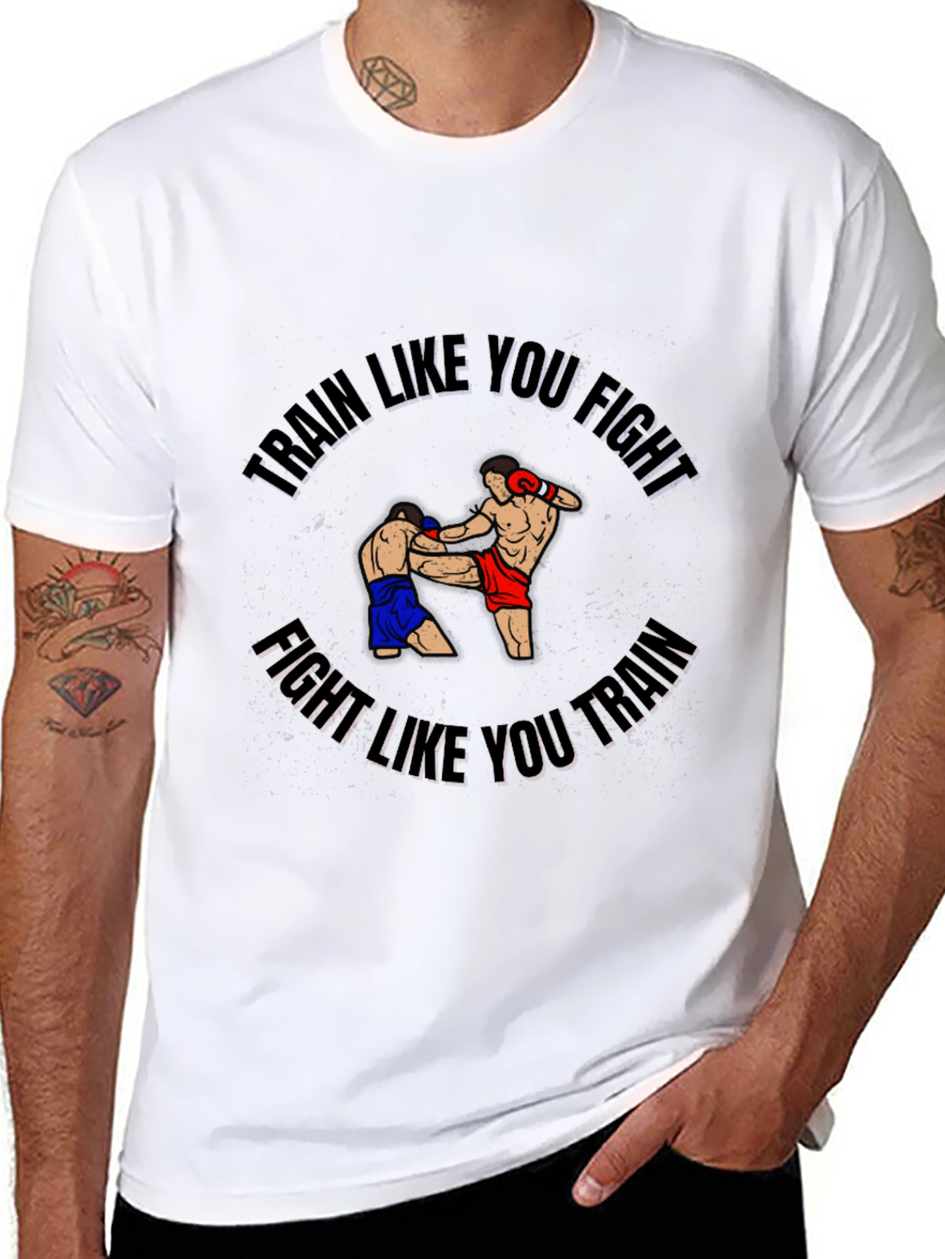Train Like You Fight Graphic T-Shirt