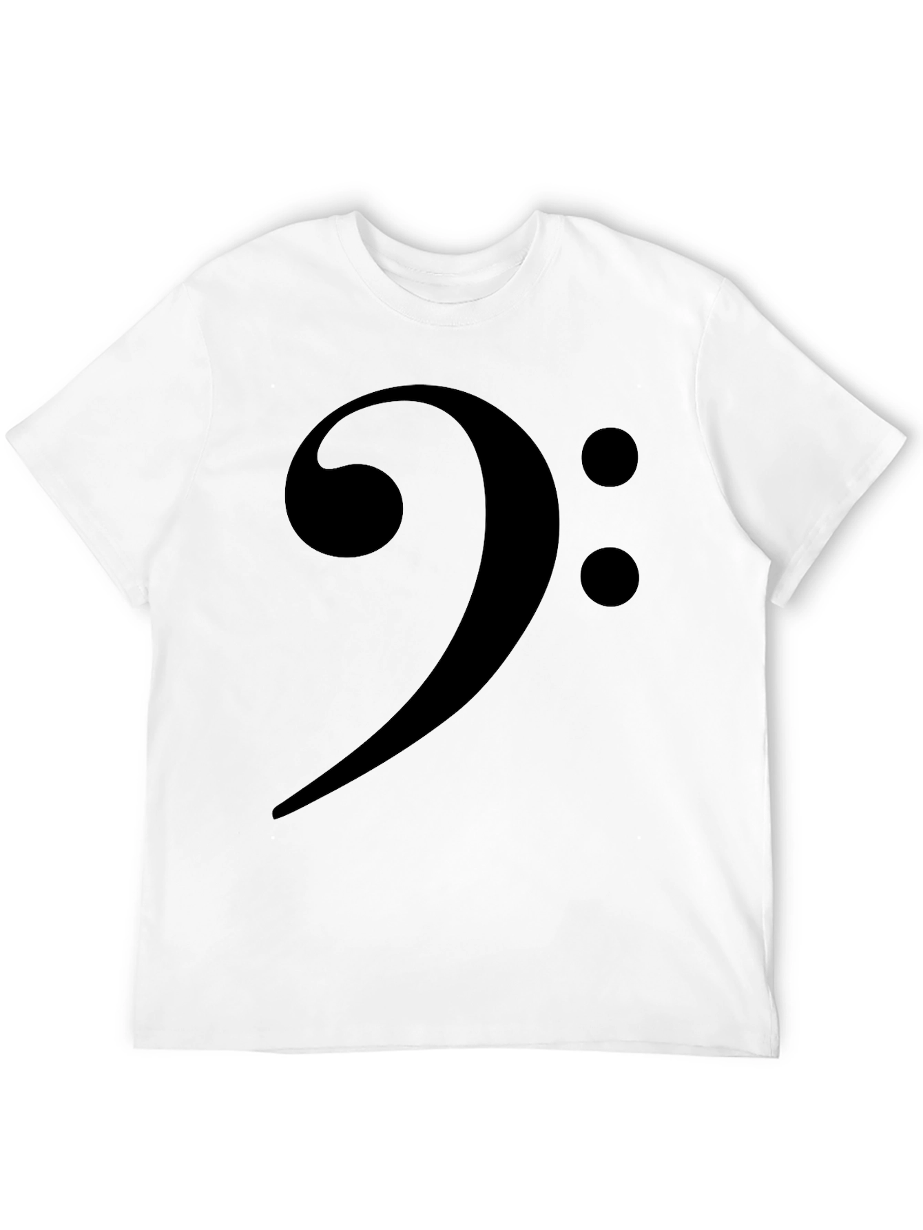 Bass Clef Graphic T-Shirt - Music Lover Tee