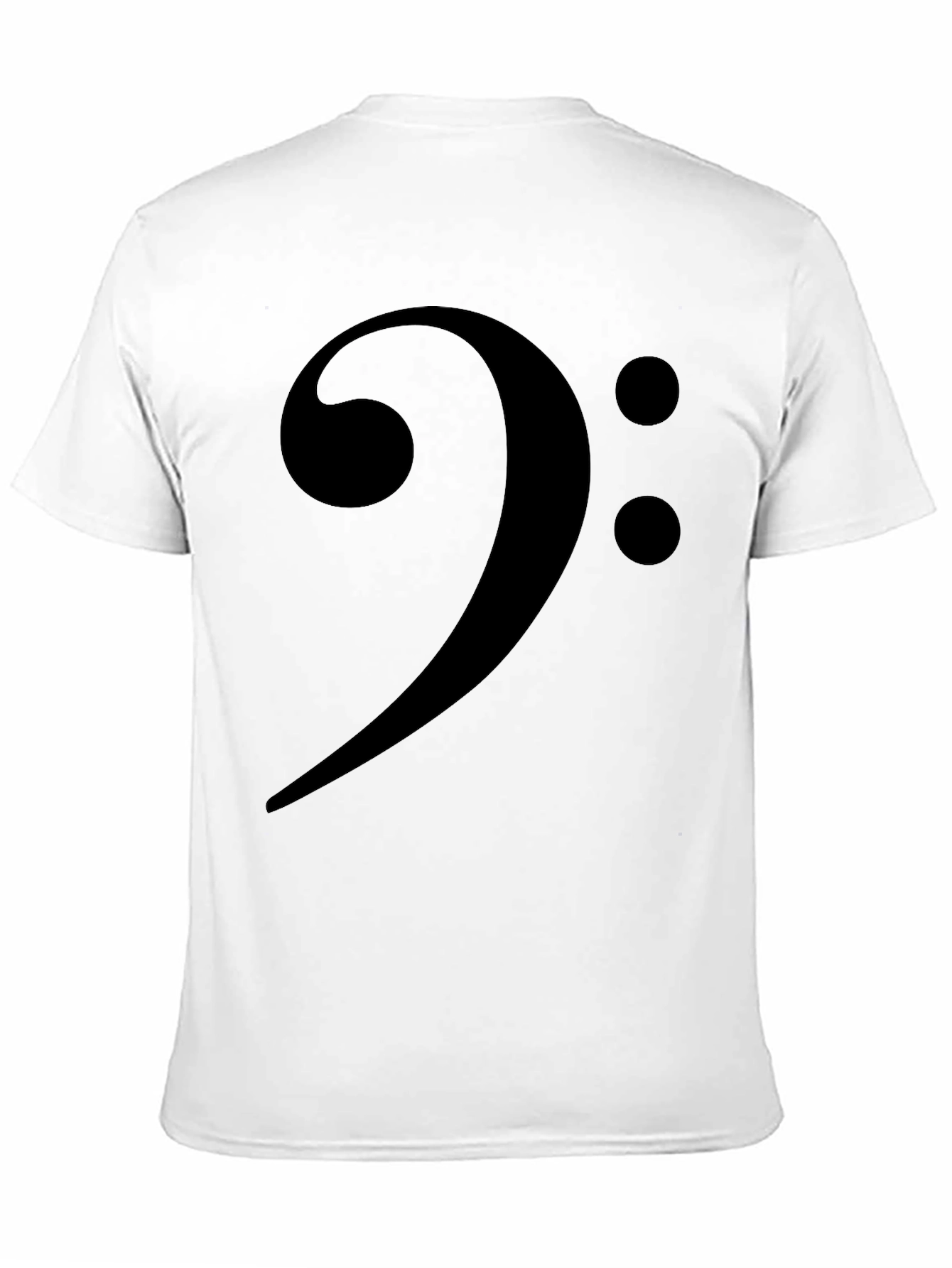 Bass Clef Graphic T-Shirt - Music Lover Tee