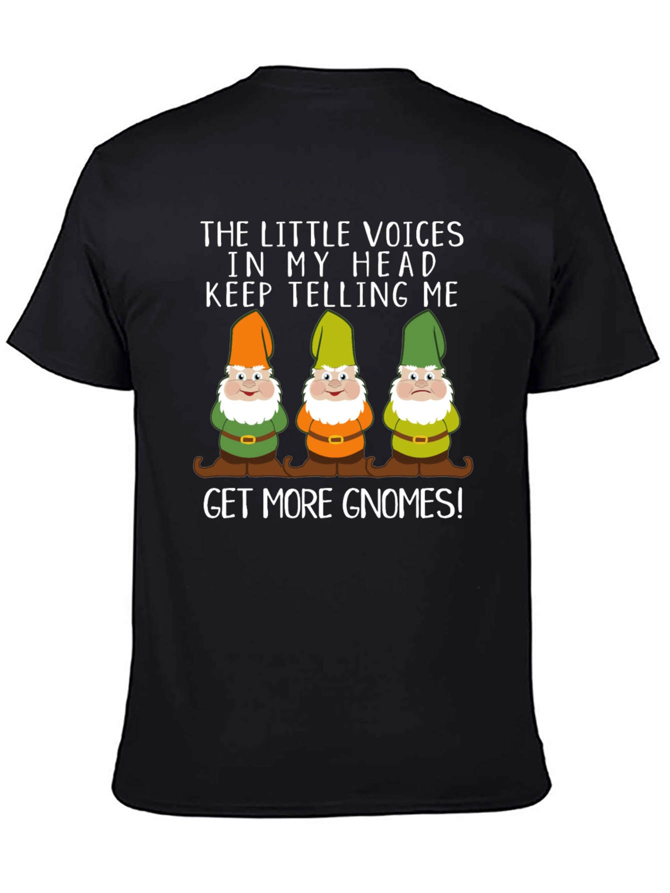 Get More Gnomes Mens Graphic T-Shirt