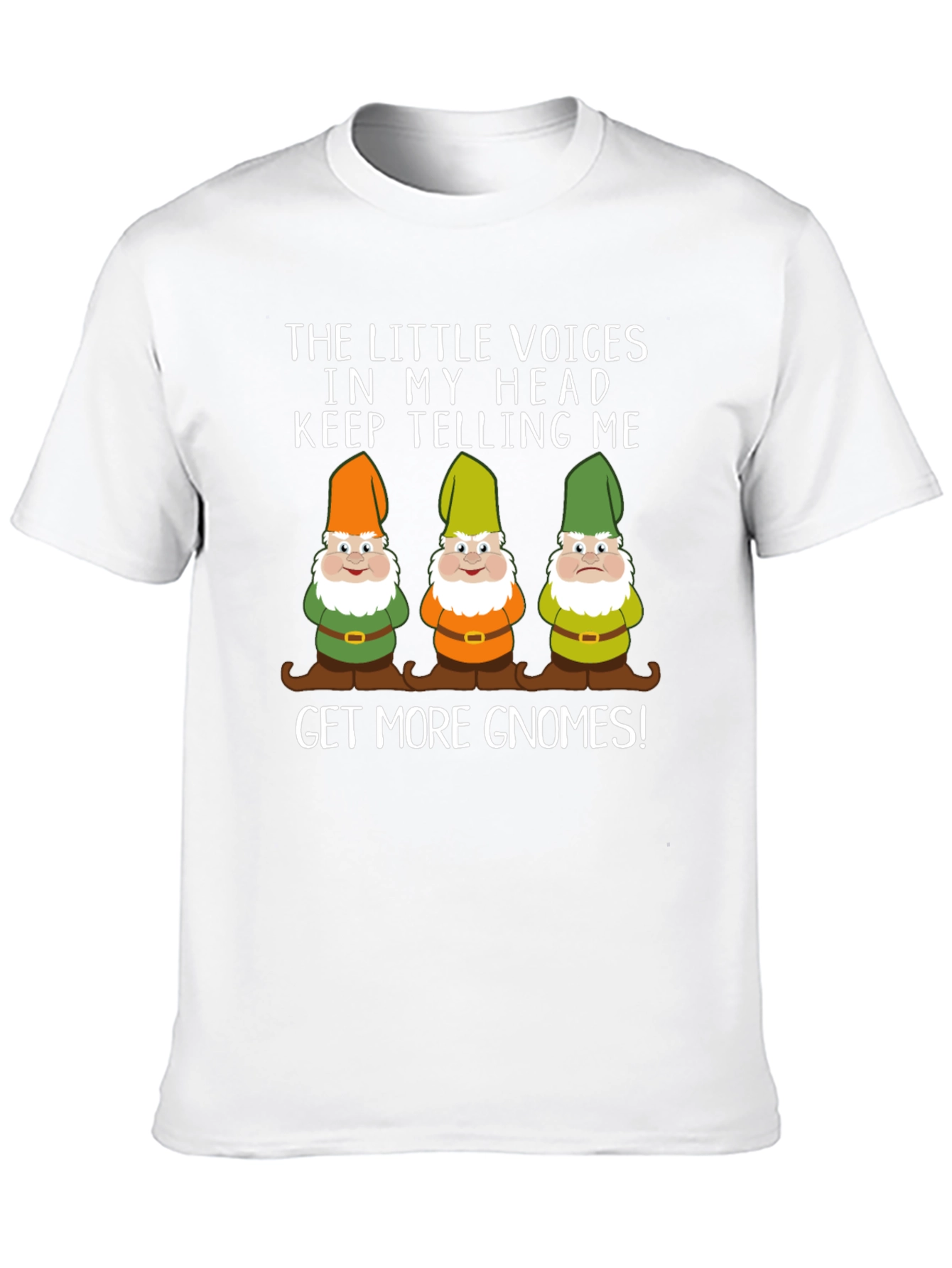 Get More Gnomes Mens Graphic T-Shirt