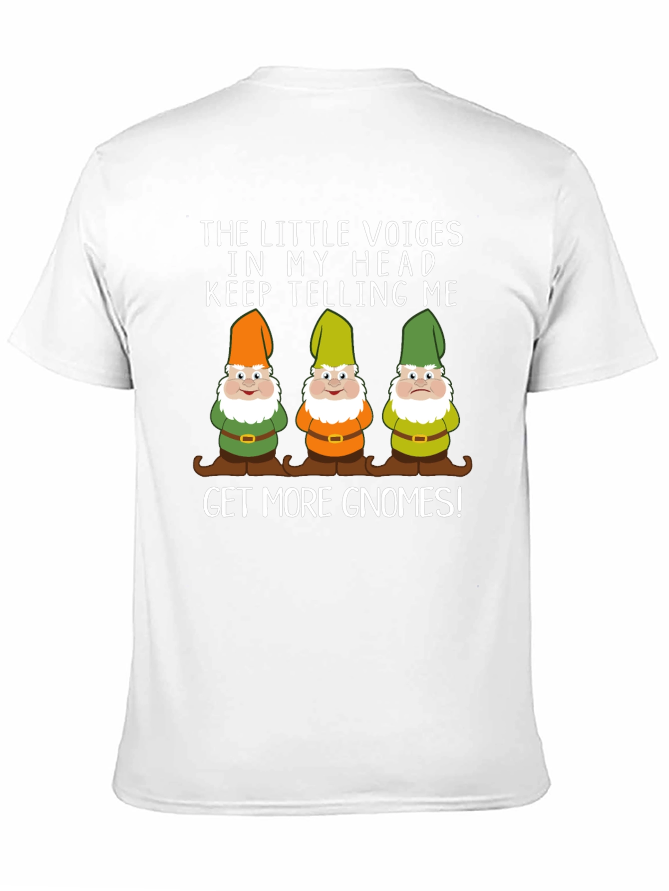 Get More Gnomes Mens Graphic T-Shirt