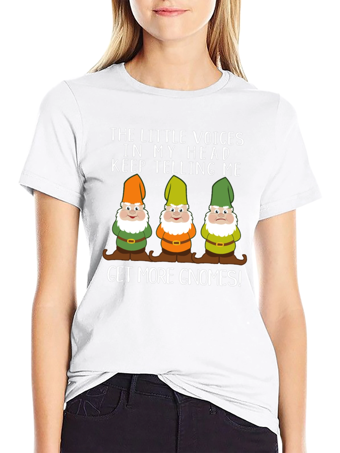 Get More Gnomes Mens Graphic T-Shirt