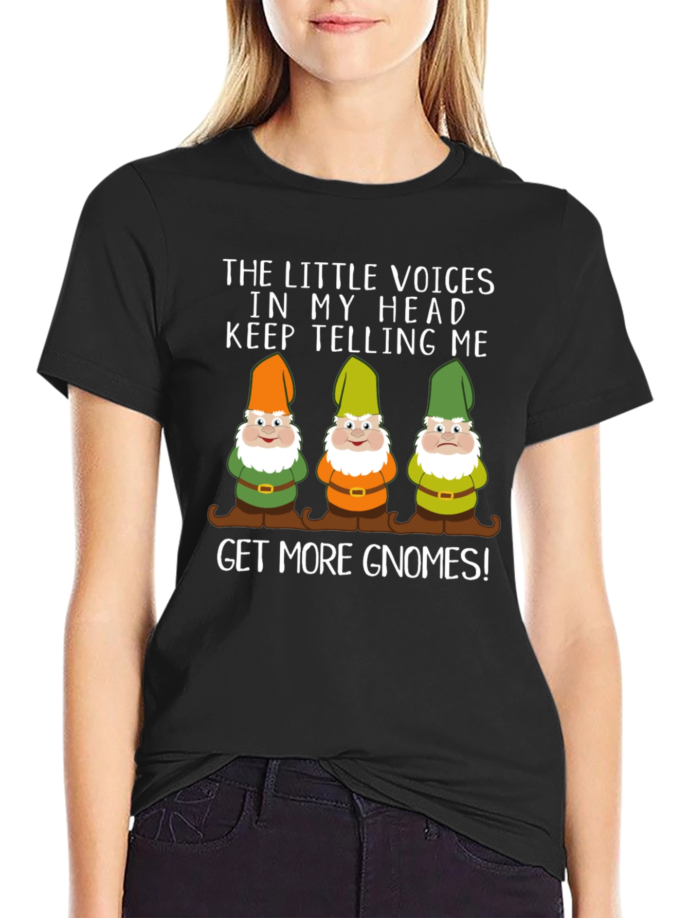 Get More Gnomes Mens Graphic T-Shirt