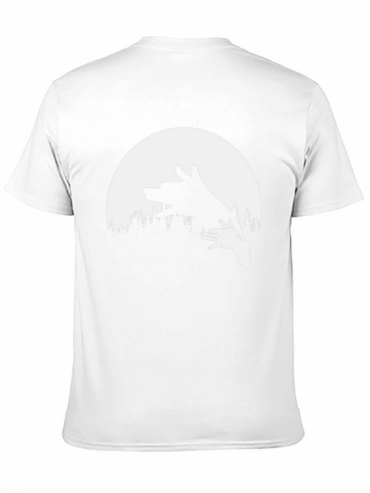 Shadow Puppet T-Shirt - Wolf Design