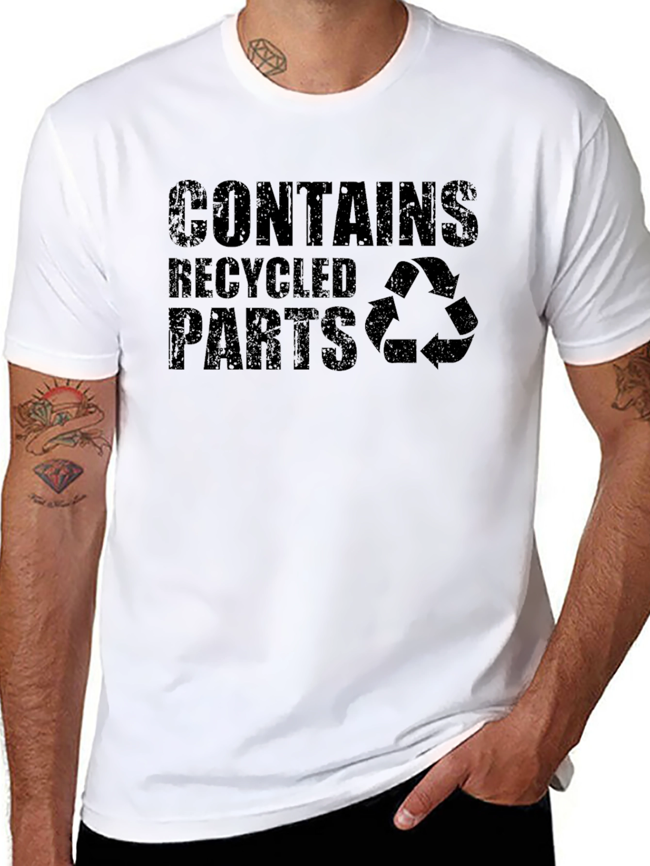 Contains Recycled Parts Graphic T-Shirt