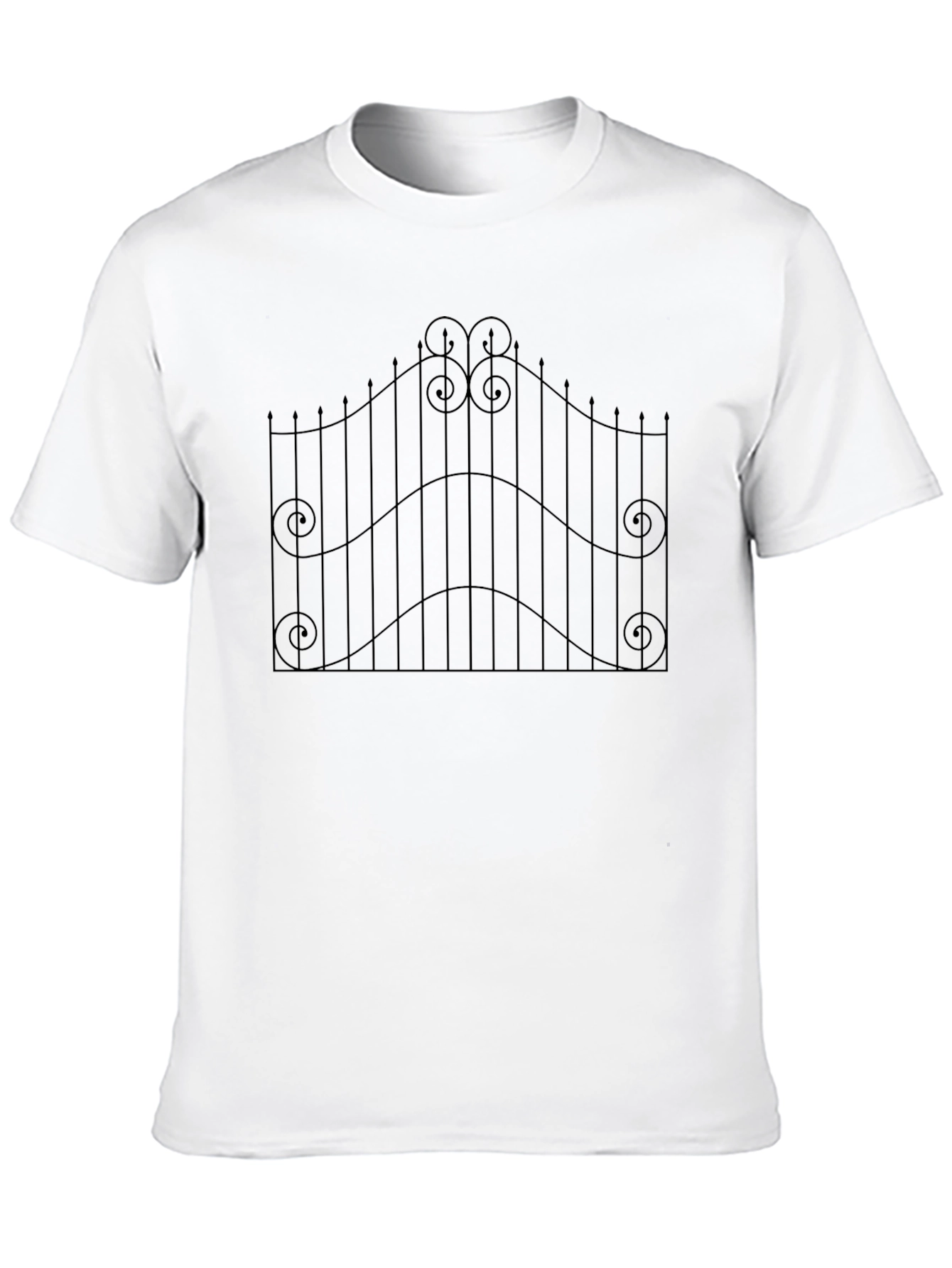 Iron Gate Graphic T-Shirt - Black