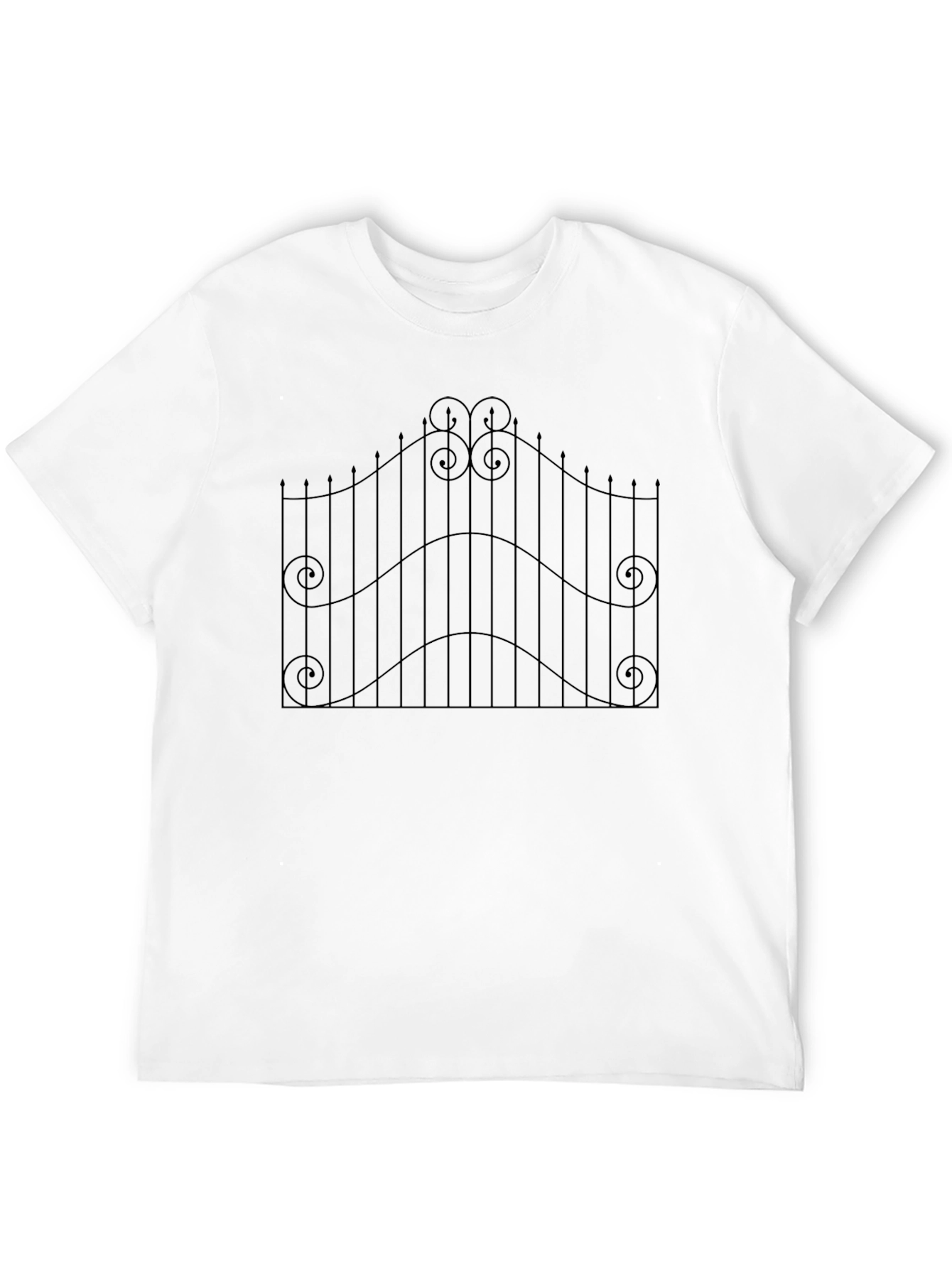 Iron Gate Graphic T-Shirt - Black