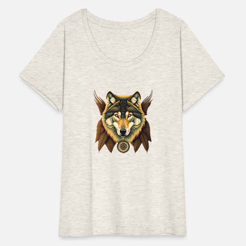 Wolf howling at the moon graphic t-shirt
