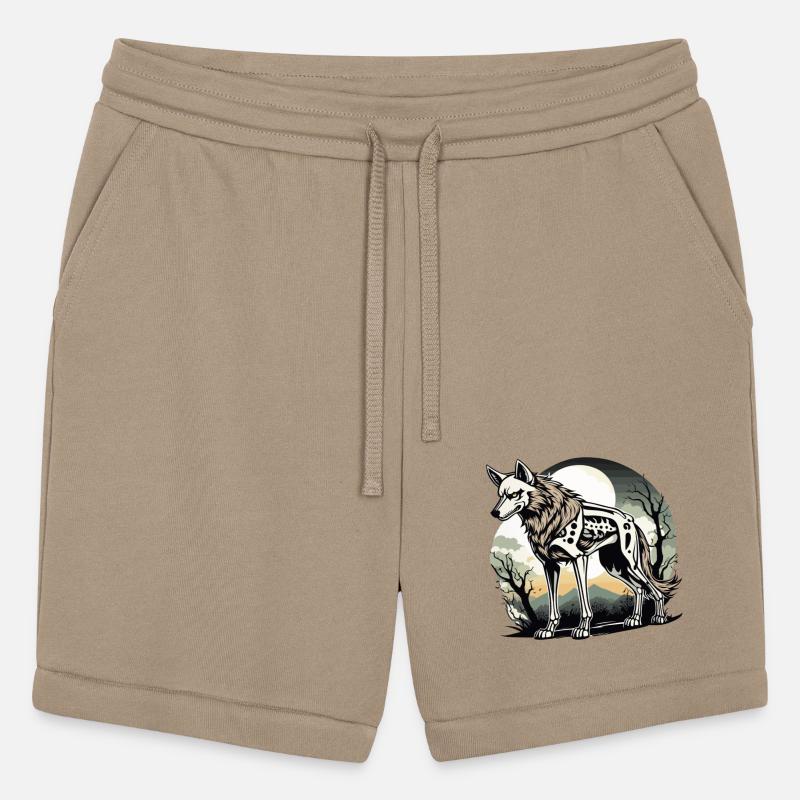 Wolf Skeleton Illustration