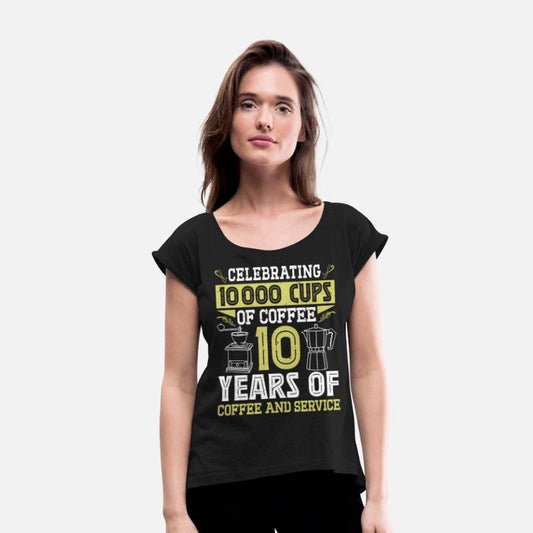 Work Anniversary Celebrating 10000 Cups Coffee