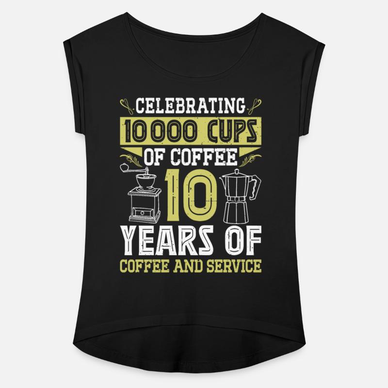 Work Anniversary Celebrating 10000 Cups Coffee