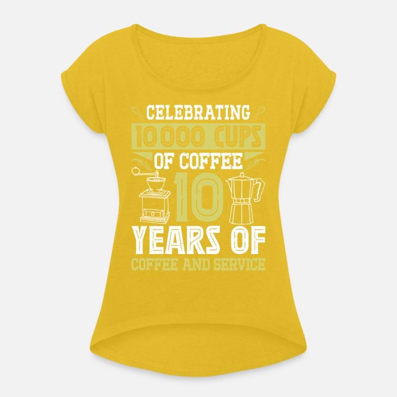 Work Anniversary Celebrating 10000 Cups Coffee