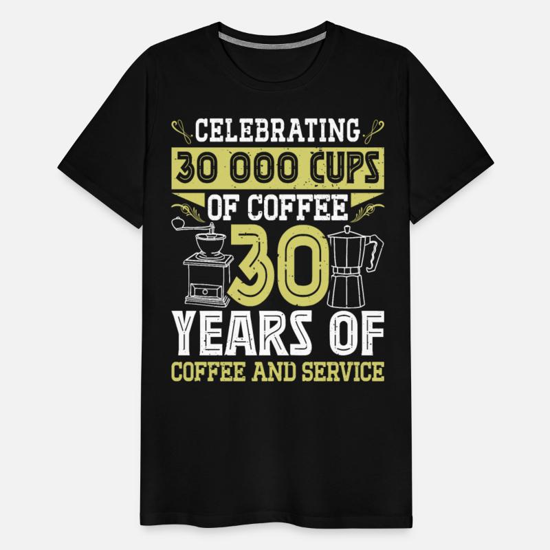 Work Anniversary Celebrating 30000 Cups Coffee