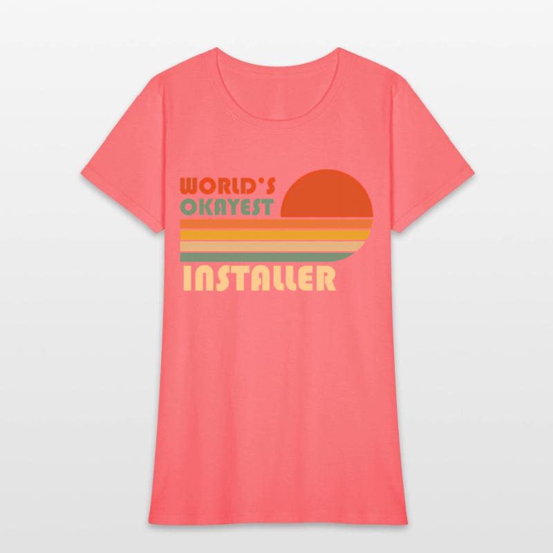 World'S Okayest Installer Retro