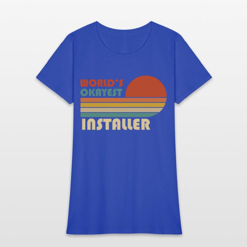 World'S Okayest Installer Retro