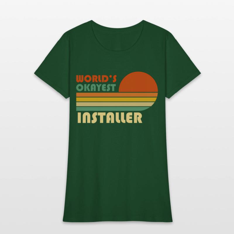 World'S Okayest Installer Retro