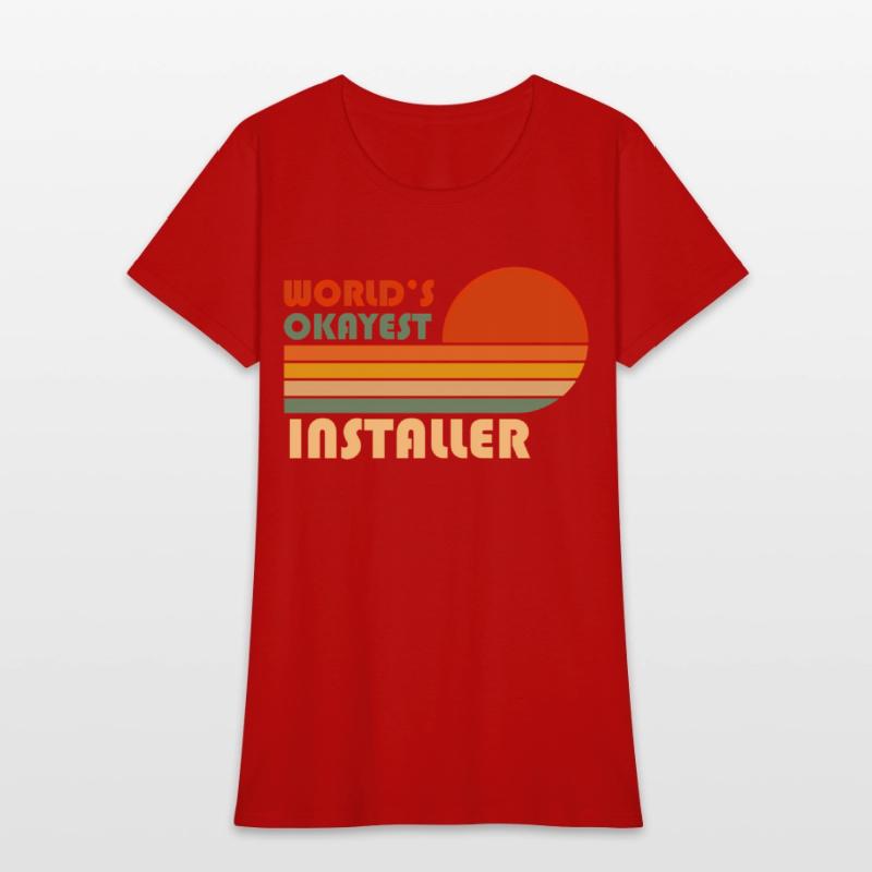 World'S Okayest Installer Retro