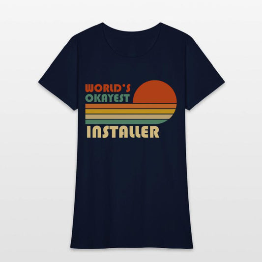 World'S Okayest Installer Retro