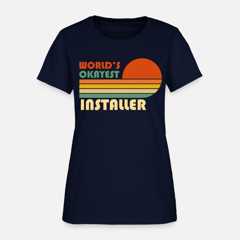 World'S Okayest Installer Retro