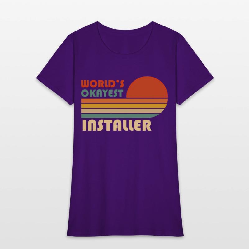 World'S Okayest Installer Retro