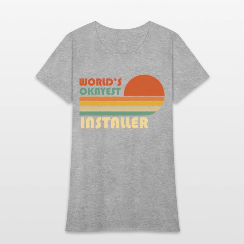 World'S Okayest Installer Retro