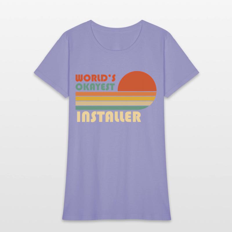 World'S Okayest Installer Retro