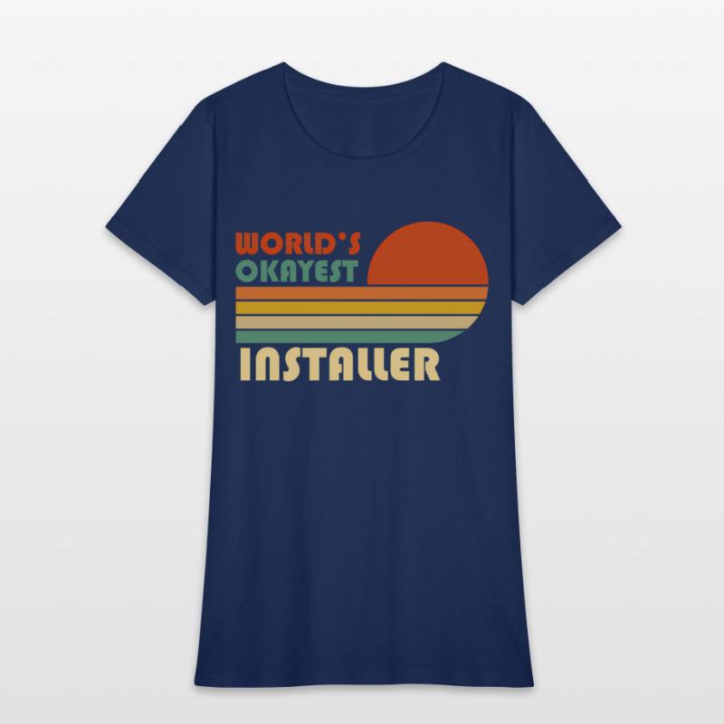 World'S Okayest Installer Retro