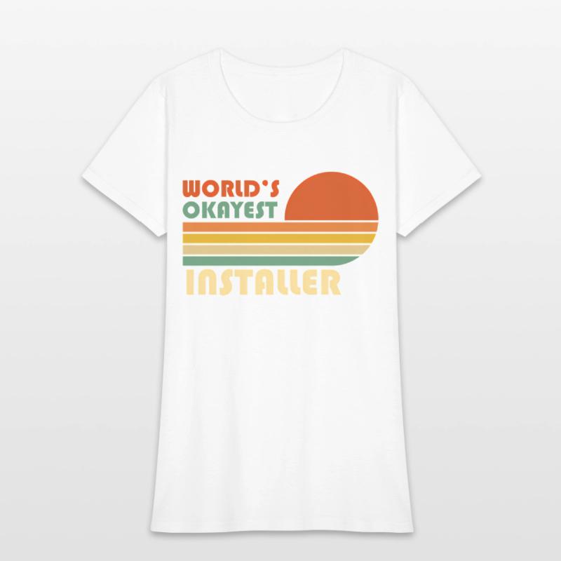 World'S Okayest Installer Retro