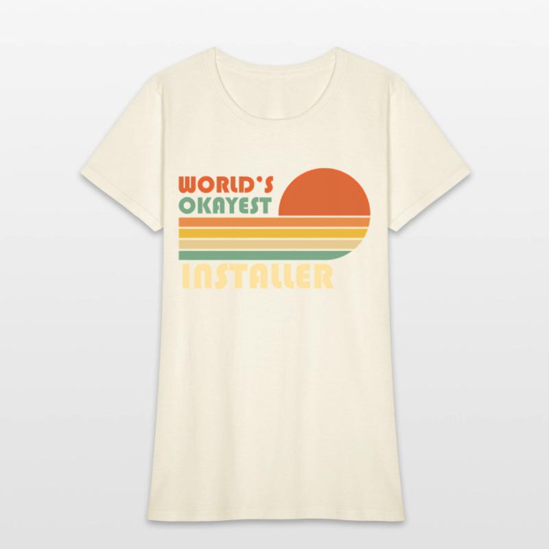 World'S Okayest Installer Retro