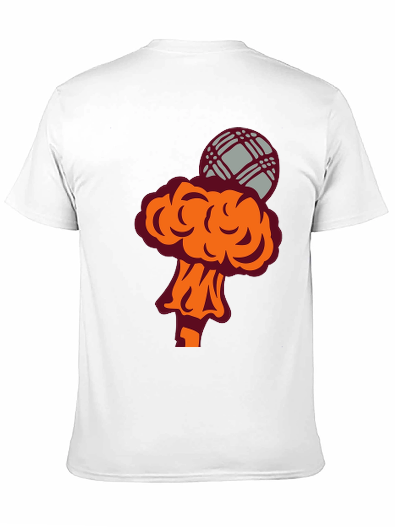 Novelty Graphic Tee - Atomic Microphone Design