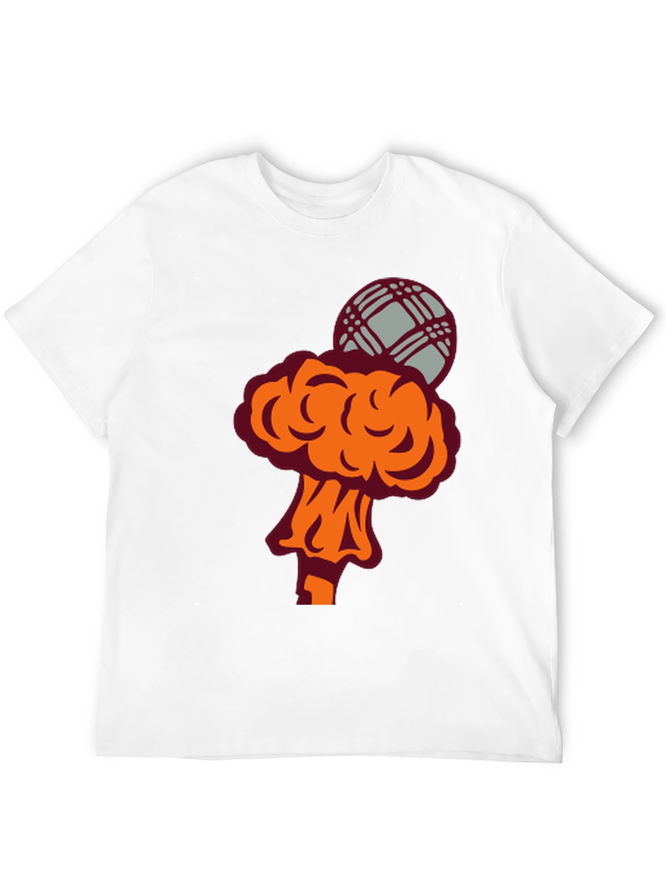 Novelty Graphic Tee - Atomic Microphone Design