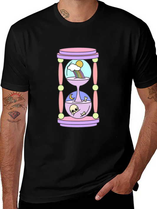 Day & Night Hourglass Graphic Tee - Unisex