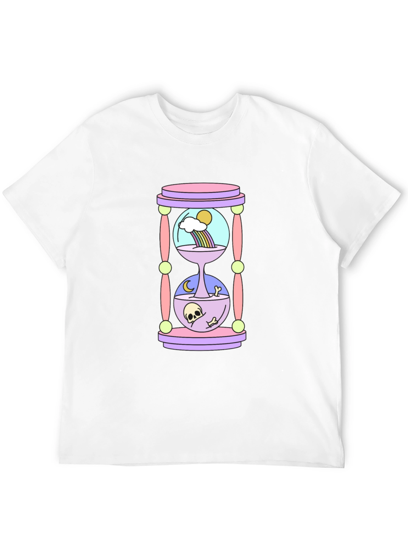 Day & Night Hourglass Graphic Tee - Unisex