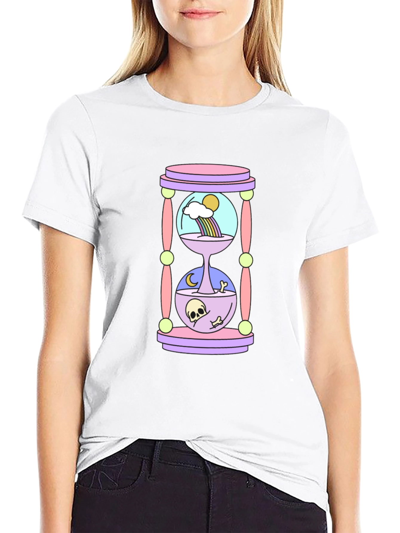 Day & Night Hourglass Graphic Tee - Unisex