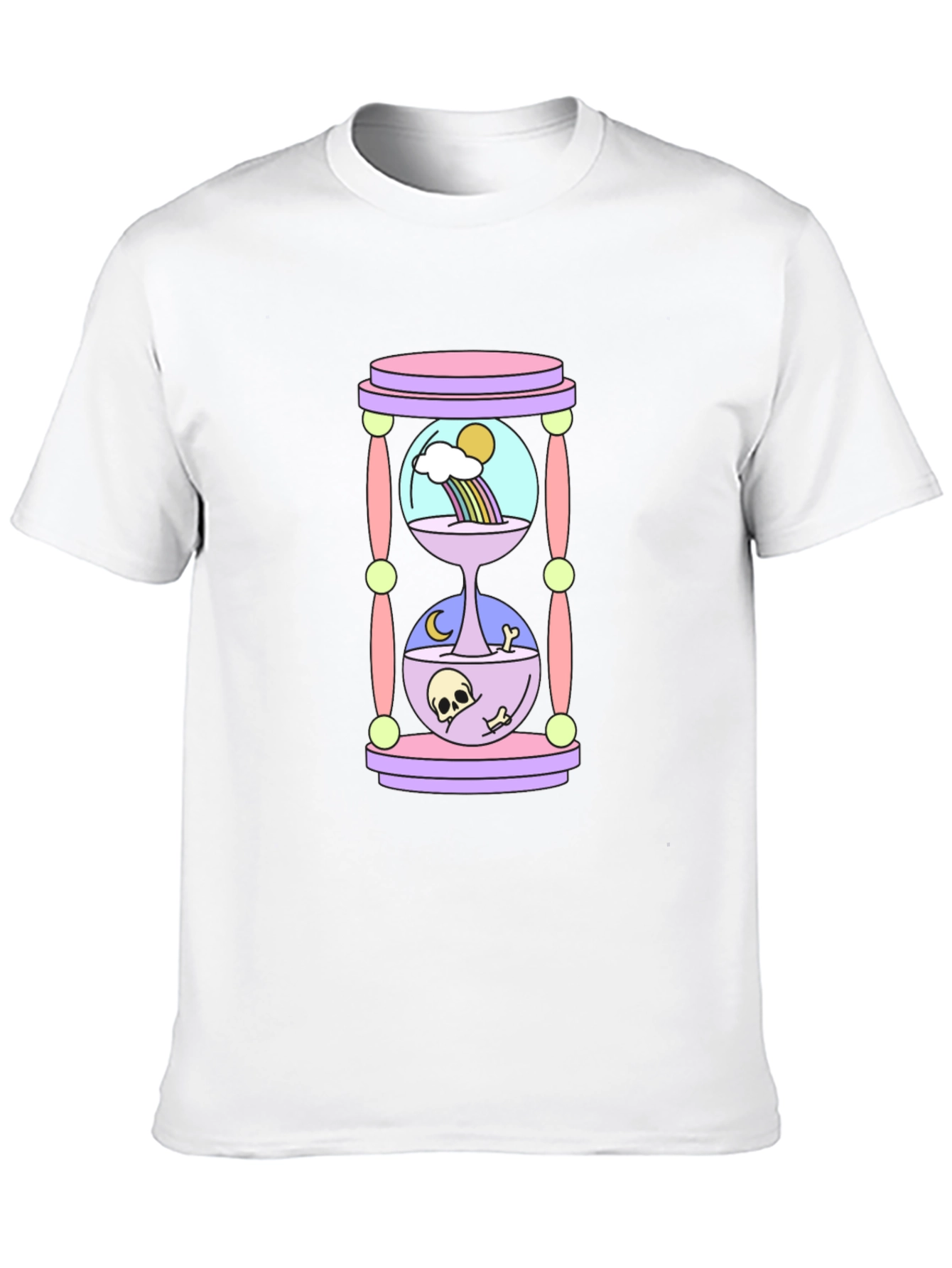 Day & Night Hourglass Graphic Tee - Unisex