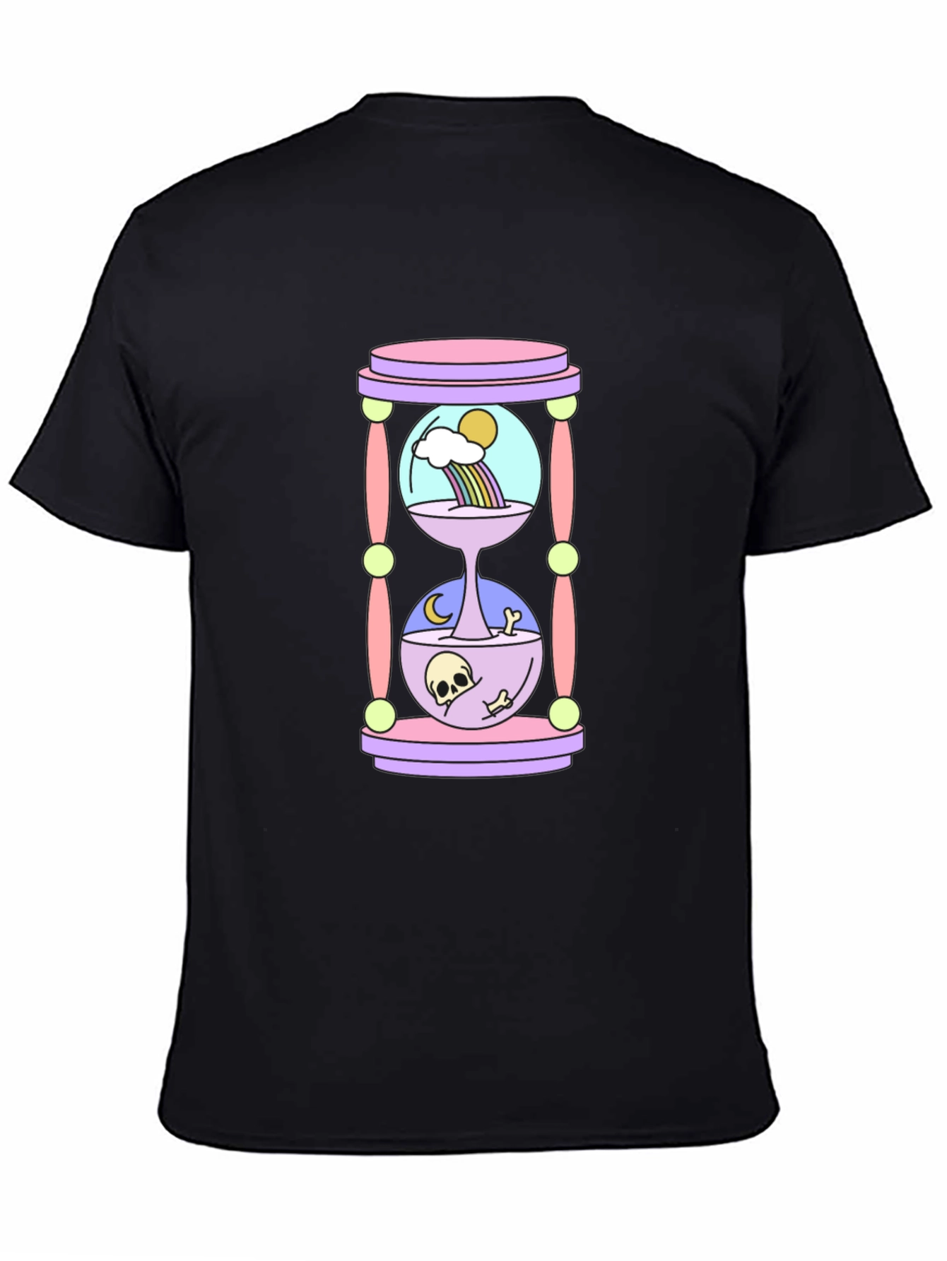 Day & Night Hourglass Graphic Tee - Unisex