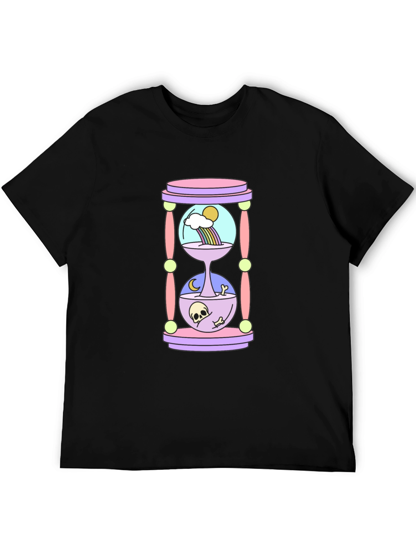 Day & Night Hourglass Graphic Tee - Unisex